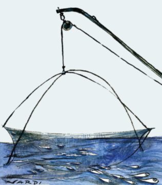 Omini nudi, così piccoli e fiduciosi