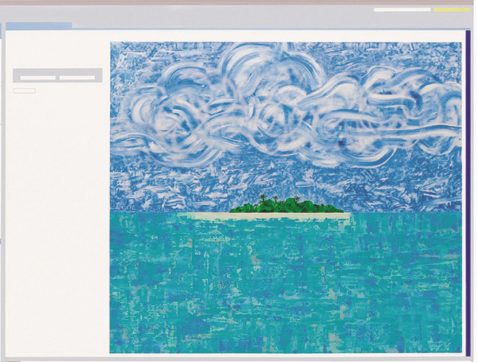 Il cielo di Turner dentro un computer