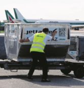 Copertina di Protesta selvaggia il giorno della firma Alitalia-etihad