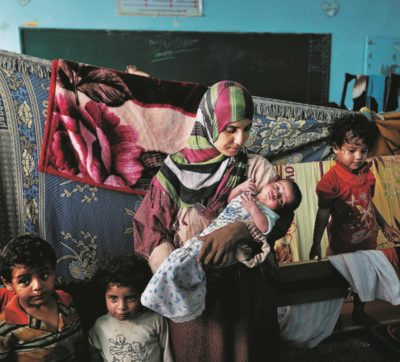 Gaza, si torna a scuola: per nascondersi