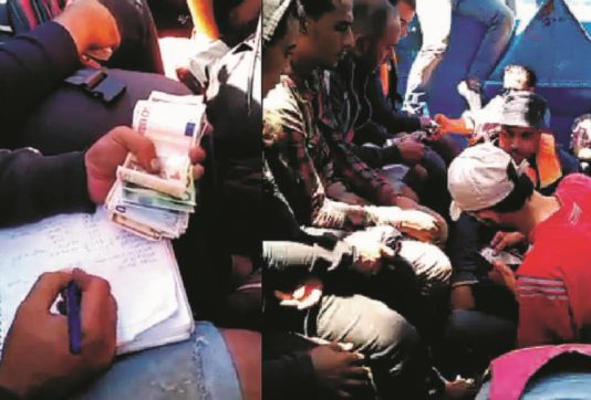 Al largo con gli scafisti, il video dei dannati