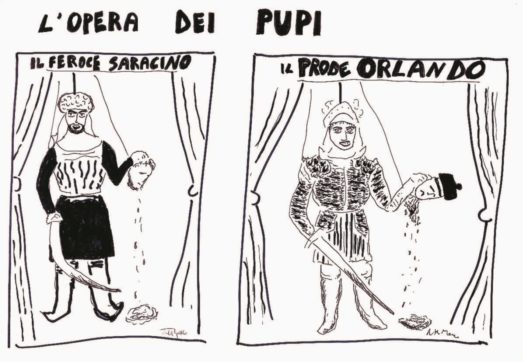 Copertina di La vignetta dei togati: Orlando il mozza teste