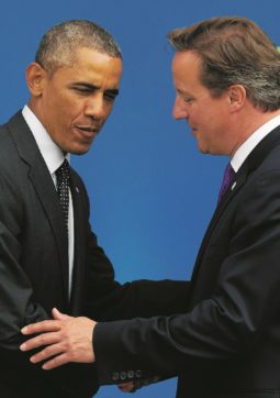 Copertina di Cameron e  Usa:   “Pronti a tutto contro l’Isis”