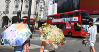 Copertina di Anche il Regno Unito per la prima volta “sente” i suoi 40 °C