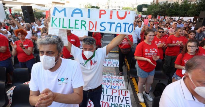 Copertina di La commemorazione a via D’Amelio, le Agende rosse contro il sindaco Lagalla