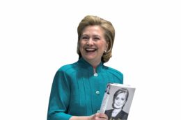 Copertina di Il libro di Hillary  non vende, ma lei sarà First Lady President