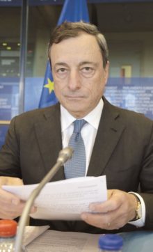 Copertina di Assedio tedesco alla Bce  per fermare i piani di Draghi
