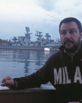 Copertina di Missione Salvini: Io, Grillo e Putin