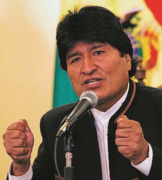 Copertina di Bolivia, Evo Morales III:  “Dedicata a Fìdel”