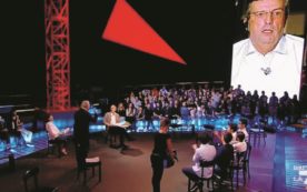 Copertina di Santoro  tende la mano “Caro Travaglio, si può continuare insieme”