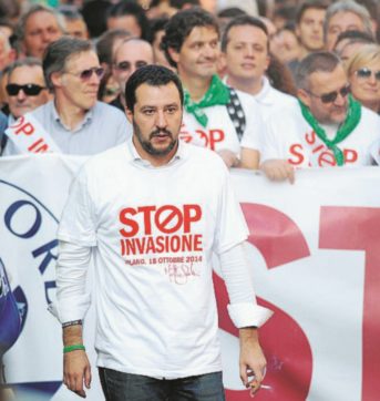 Copertina di La Lega imbarca CasaPound e va in piazza