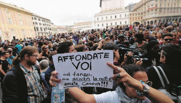 Copertina di Baccini, De André e la piazza: “A casa Doria e Burlando”