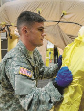Copertina di Ebola, anche il generale Usa in isolamento a Vicenza