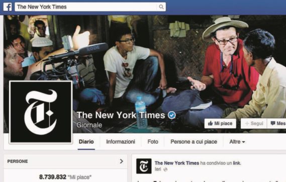 Copertina di Il futuro del giornalismo? Su Facebook e Youtube