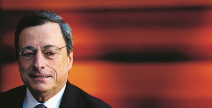 Copertina di Mario Draghi: “Meno tasse  e più investimenti”