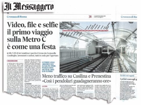 Copertina di La Metro C funziona soltanto per Caltagirone