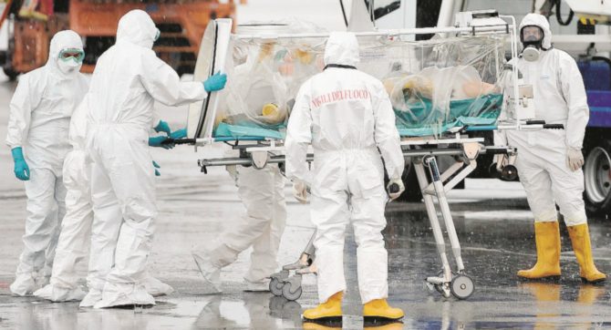 Copertina di Epidemia, nella gara  di solidarietà  l’Italia è penultima