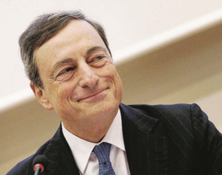 Copertina di Draghi spinge  le Borse, Padoan scrive alla Ue