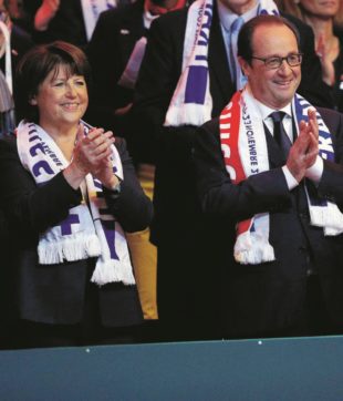 Copertina di Tutte le donne di Hollande: ora l’incubo si chiama Aubry