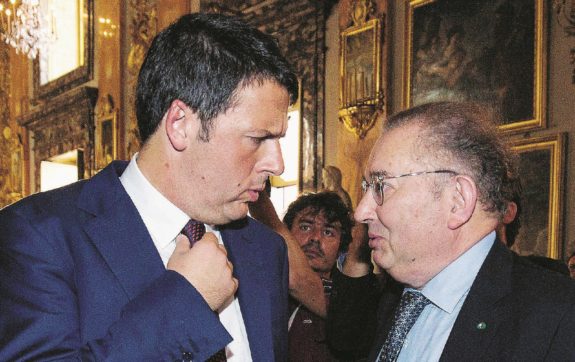 Copertina di Confindustria scrive, Renzi fa copia e incolla