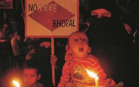 Copertina di Bhopal, l’arma letale  ora è un bicchiere d’acqua