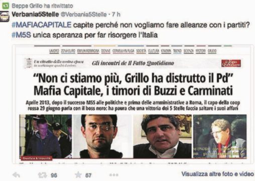 Copertina di Buzzi parla e Grillo esulta: hanno paura di noi, non del Pd