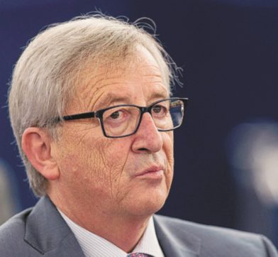 Copertina di Juncker e i proiettili  della cerbottana di Bruxelles