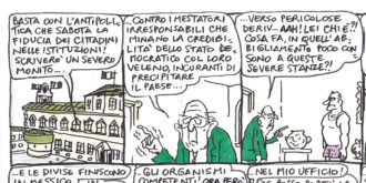 Copertina di Romanzo Quirinale