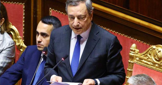 Le comunicazioni di Mario Draghi in Senato prima della fiducia – Il discorso integrale