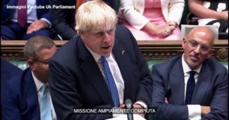 Copertina di Boris Johnson saluta la Camera dei comuni nel suo ultimo question time e cita Terminator