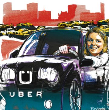 Copertina di Uber all’assalto di Torino,  è finito il mondo dei tassisti