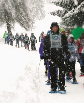 Copertina di A Capodanno sulla neve  ma con le ciaspole ai piedi