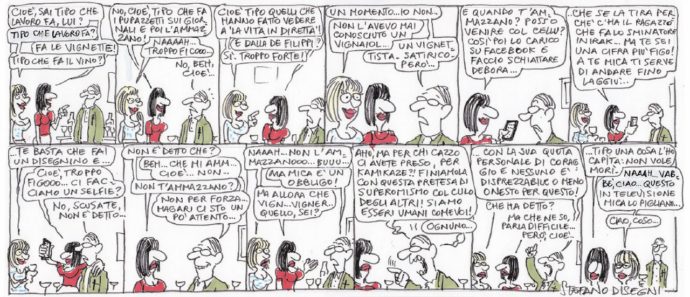 Con la matita sempre pronta a colpire