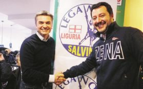 Copertina di Le ostriche a Nizza del vice di Salvini