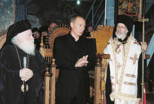 Cella dorata sul Monte Athos. I pope uniscono Putin e Tsipras