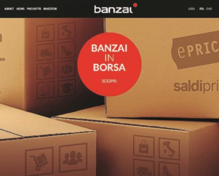 Copertina di Una piccola Amazon,  storia di Banzai dai blog a Piazza Affari