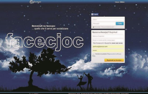 Copertina di Facecjoc, il social network adesso parla in dialetto