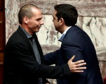 Copertina di Varoufakis e Iglesias, il rosso che fa  sexy