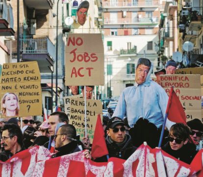 Copertina di Renzi schiaffeggia le Camere sui Licenziamenti collettivi