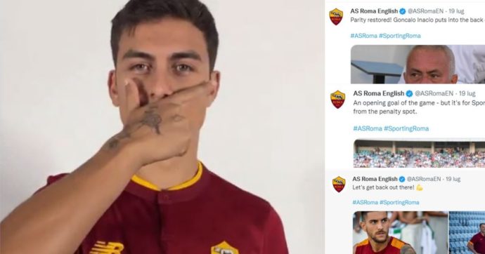 Lo spoiler della Roma: “Aveva già annunciato l’acquisto di Dybala su Twitter”