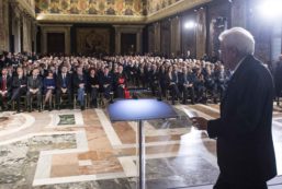 Copertina di Il discorso del nuovo presidente in Parlamento