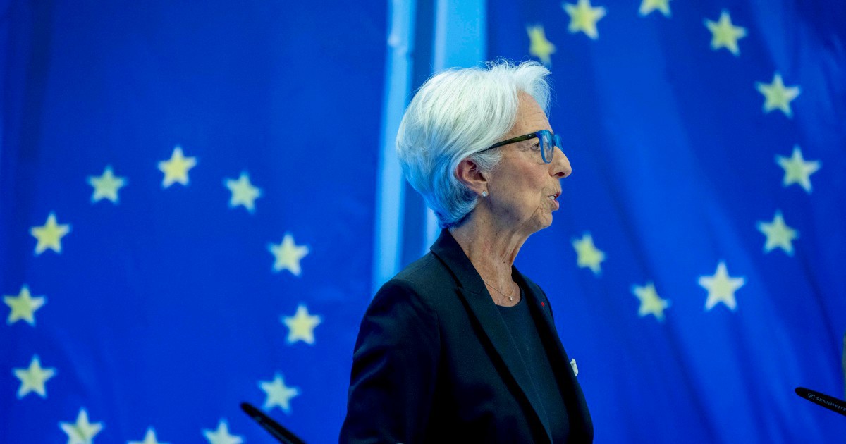 The European Central Bank raises interest rates by 75 basis points as the European Union risks recession: the hawks win.  Lagarde admits errors in inflation estimates