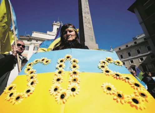 La brigata delle badanti che aiutano Kiev