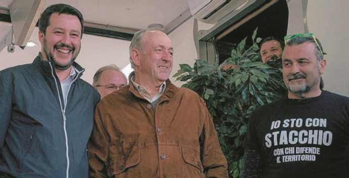 Tutti con Stacchio,  Salvini e Zaia vanno a Vicenza