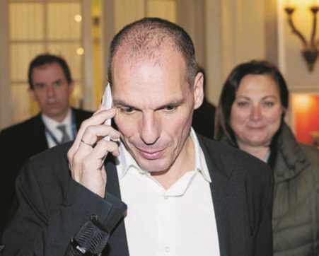 Copertina di Varoufakis  da Cernobbio contro la Bundesbank