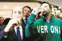 Copertina di Il vino é la politica bevuta con altri mezzi