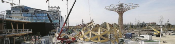 Expo,  3 opere  su  4 ancora incomplete e senza collaudi