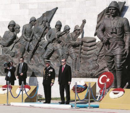 Erdogan in trincea a Gallipoli