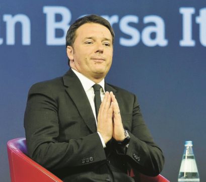 Copertina di Renzi in Borsa: “Basta  finanza di relazione” ma  i suoi sono nei Cda