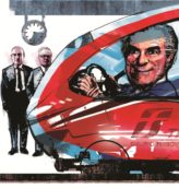 Copertina di Fs, I duellanti  Elia e Messori bloccano tutto  e moretti gode